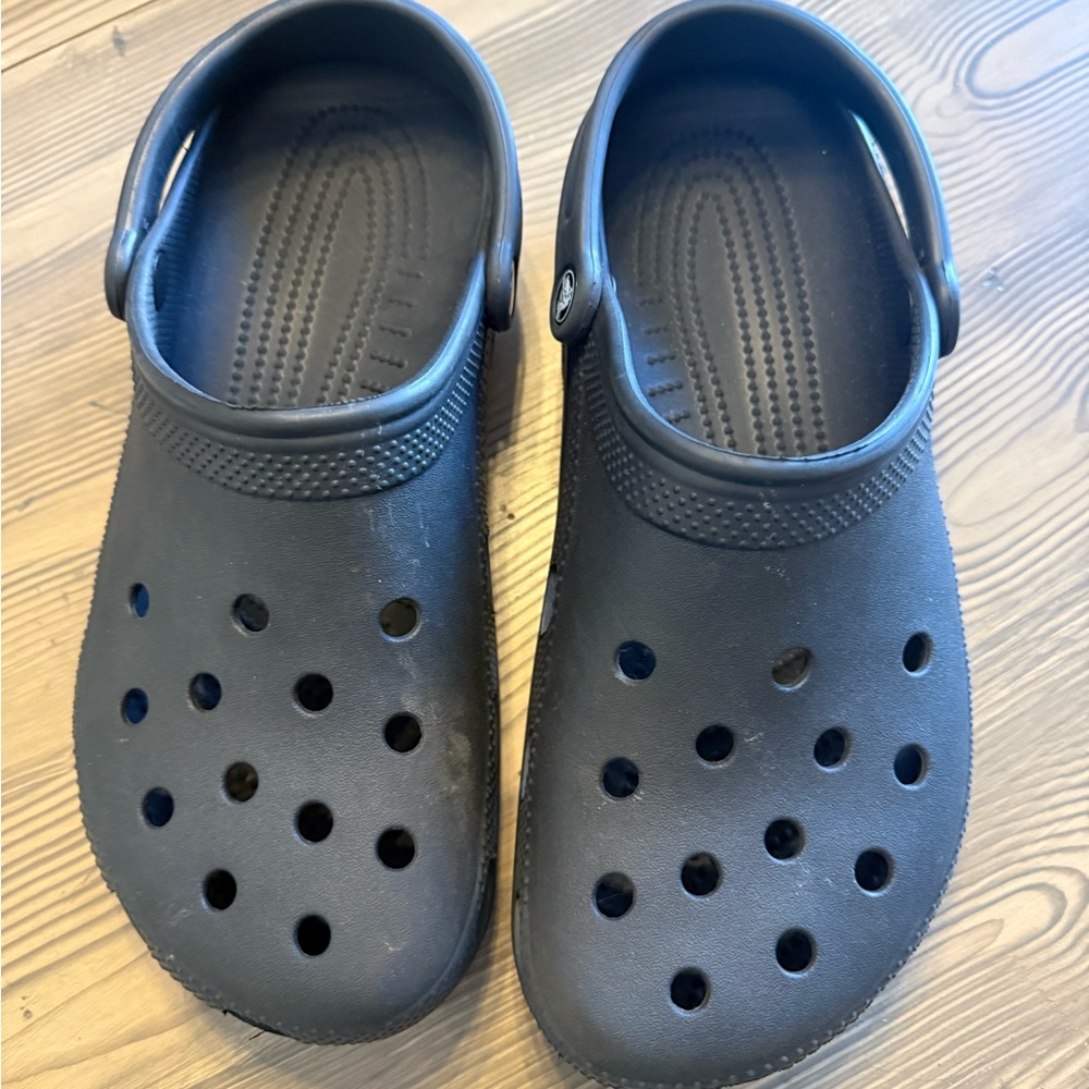 CROCS Black Slip-On Sandals
